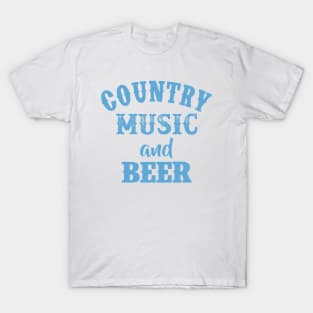 Country Music and Beer T-Shirt